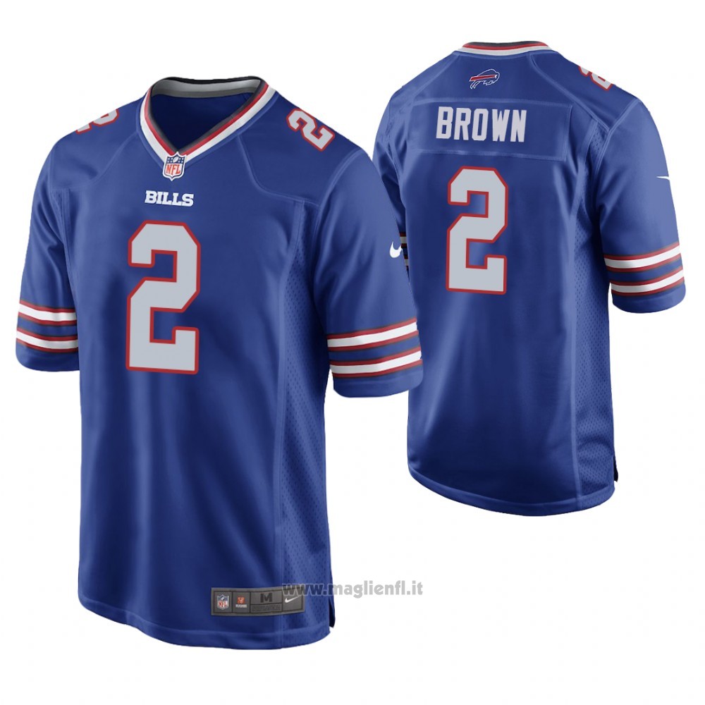 Maglia NFL Game Buffalo Bills John Brown Blu